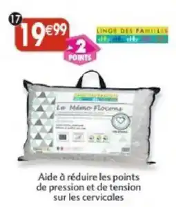 Maximo Oreiller "mémo flocons offre