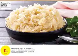 Intermarché Hyper CHOUCROUTE CUITE AU RIESLING offre