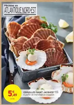 Intermarché Hyper Coquilles Saint-Jacques offre