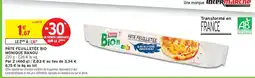 Intermarché Hyper PÂTE FEUILLETÉE BIO MONIQUE RANOU offre