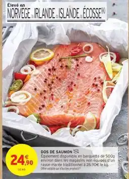 Intermarché Hyper DOS DE SAUMON offre