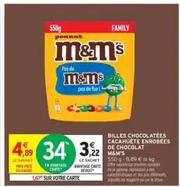 Intermarché Hyper M&M's Peanut Family offre