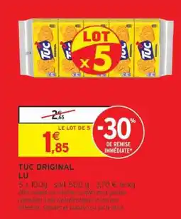 Intermarché Hyper TUC ORIGINAL LU offre