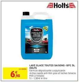 Intermarché Hyper LAVE GLACE TOUTES SAISONS -18°C 5L HOLTS offre