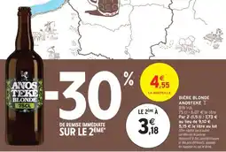 Intermarché Bière blonde ANOSTEKÉ offre