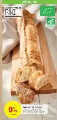 Intermarché BAGUETTE BIO offre
