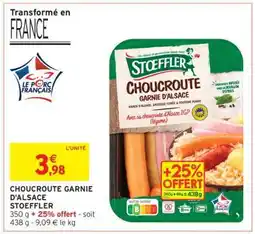Intermarché Choucroute Garnie D'alsace Stoeffler offre