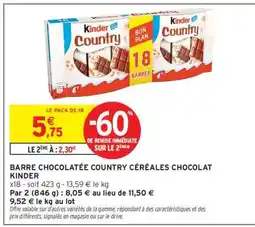 Intermarché LE PACK DE 18 offre