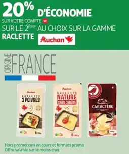 Auchan Auchan raclette offre