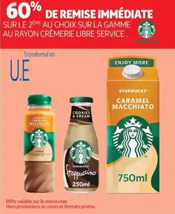 Auchan Starbucks offre