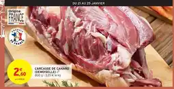 Intermarché Express Carcasse de canard (demoiselle) offre