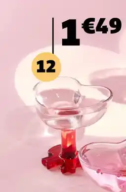 Gifi Verre à pied h.9 cm offre