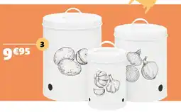 Gifi Boîte de conservation acier modèle pomme de terre offre