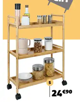 Gifi Desserte 3 niveaux offre