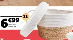 Gifi Panière coton offre