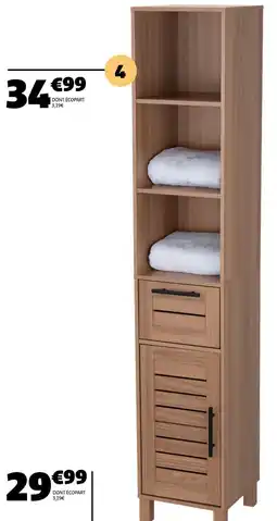 Gifi Colonne de salle de bain leon offre