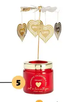 Gifi Bougie carroussel offre