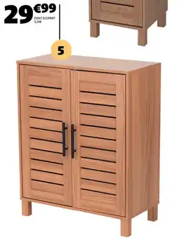 Gifi Meuble bas 2 portes leon offre