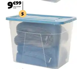 Gifi Box à roulettes 80 l offre