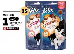 Gifi Felix / purina friandises pour chat 45 g offre