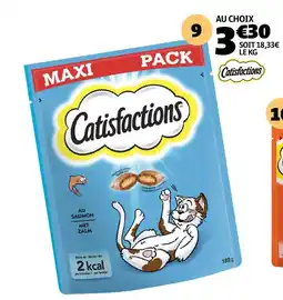 Gifi Catisfactions friandises pour chat offre