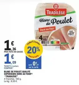 E.Leclerc Express Canard - manchon de confit igp du sud-ouest offre