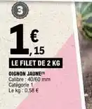 E.Leclerc Express Oignon jaune offre