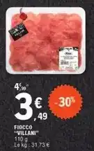 E.Leclerc Villani - fiocco villani offre