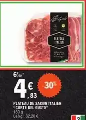E.Leclerc Corte del gusto - plateau de saison italien offre