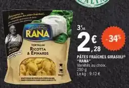 E.Leclerc Rana - pâtes fraîches girasoli offre