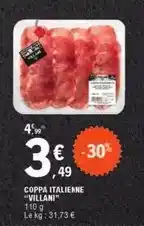 E.Leclerc Villani - coppa italienne offre