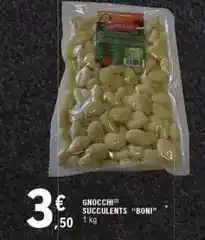 E.Leclerc Boni - gnocchi succulents offre