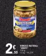E.Leclerc Vongole naturali offre