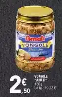 E.Leclerc Vongole offre