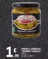 E.Leclerc Mamma carmela - piments lombards offre