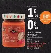 E.Leclerc Florelli - sauce tomate offre