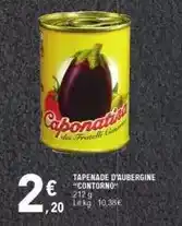 E.Leclerc Tapenade d'aubergine offre