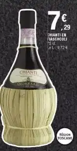 E.Leclerc Chianti en fiaschcoli offre