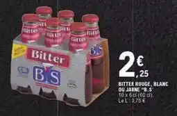 E.Leclerc Bs - bitter rouge, blanc ou jaune offre