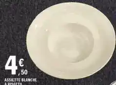 E.Leclerc Assiette blanche offre