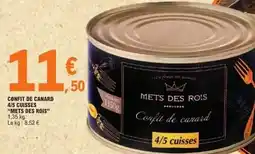 E.Leclerc Canard - confit de 4/5 cuisses offre