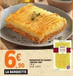 E.Leclerc Parmentier - de canard offre