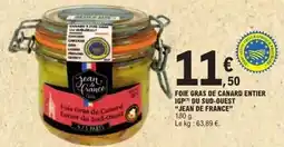 E.Leclerc Foie gras de canard entier igp du sud-ouest offre