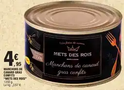 E.Leclerc Canard - manchons de gras confits offre