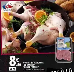 E.Leclerc Douce france - cuisses et manchons de canard offre