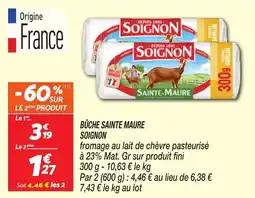 Netto Bûche sainte maure soignon offre