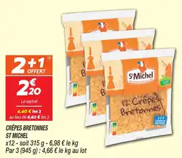 Netto Crêpes bretonnes st michel offre