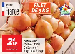 Netto Oignon jaune offre