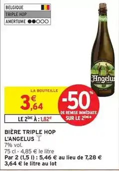 Intermarché Express Bière triple hop offre