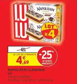 Intermarché Express Lu - napolitain classique offre